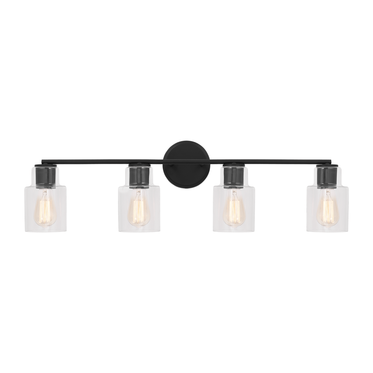 Luminaire de vanité Sayward - Noir de minuit 32 3/8" by Visual Comfort Studio | Luminaires & cie