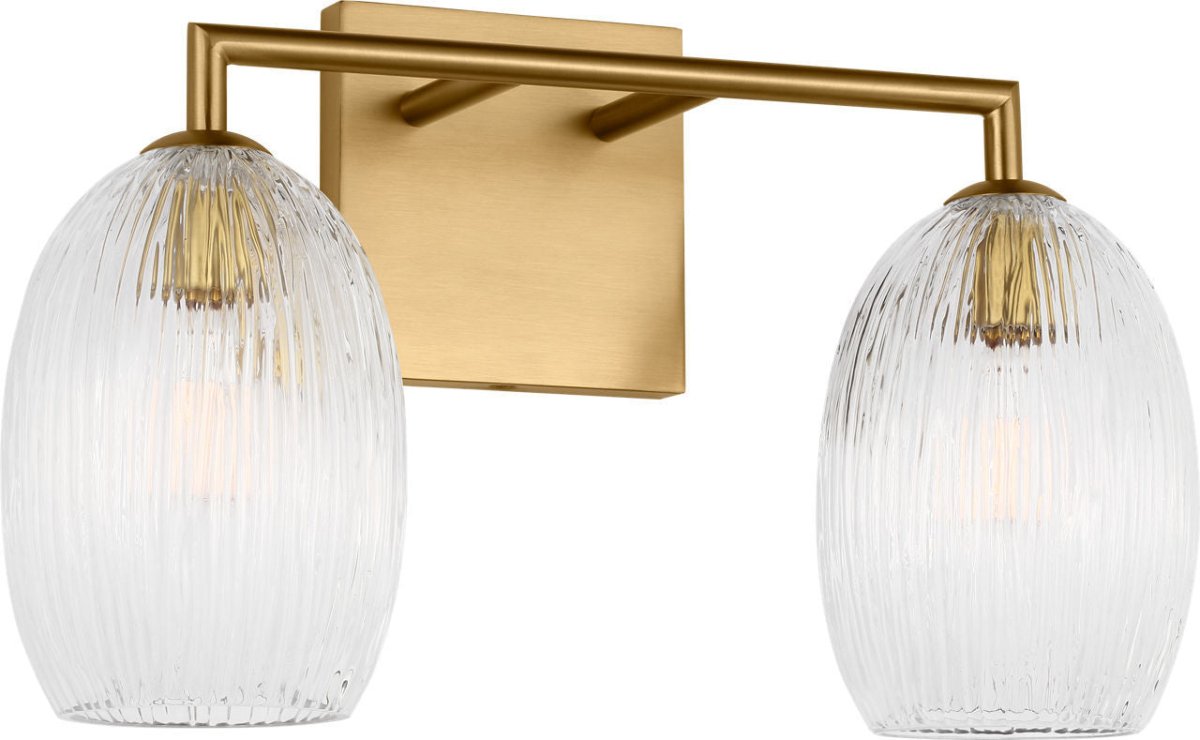 Luminaire de vanité Serafina - Laiton bruni 16" by Visual Comfort Studio | Luminaires & cie