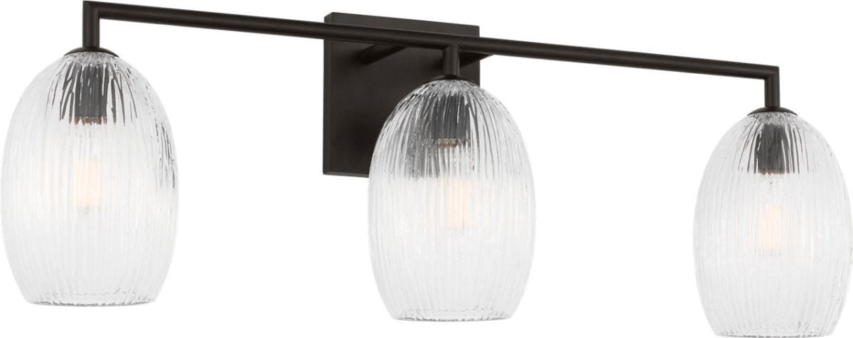 Luminaire de vanité Serafina - Fer vieilli 27" by Visual Comfort Studio | Luminaires & cie