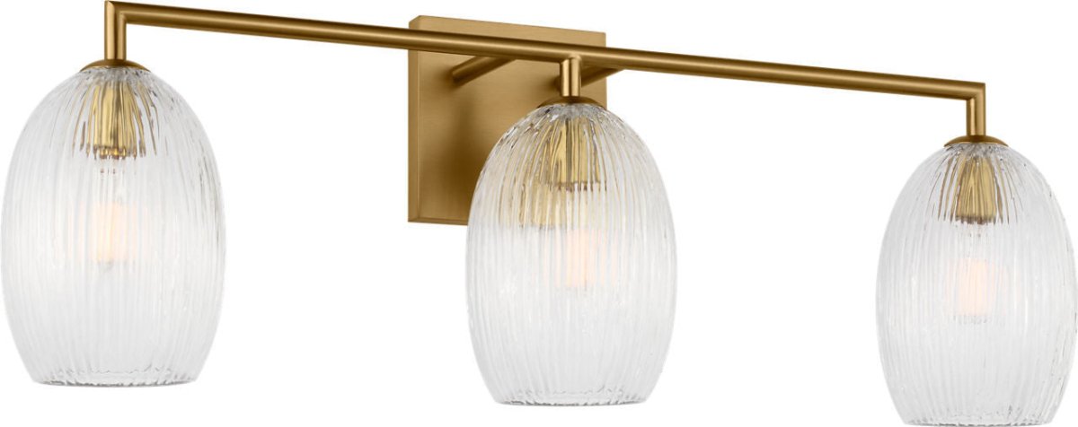 Luminaire de vanité Serafina - Laiton bruni 27" by Visual Comfort Studio | Luminaires & cie