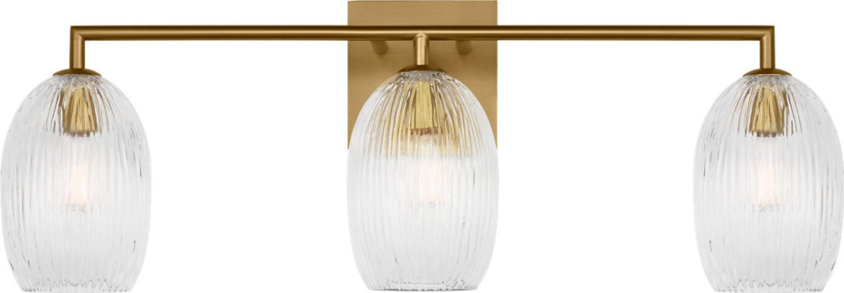 Luminaire de vanité Serafina - Nickel poli 27" by Visual Comfort Studio | Luminaires & cie