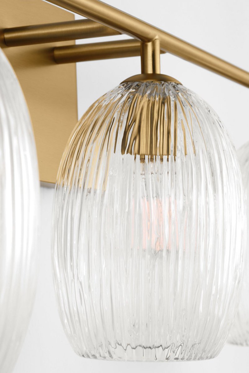 Luminaire de vanité Serafina - Nickel poli 27" by Visual Comfort Studio | Luminaires & cie