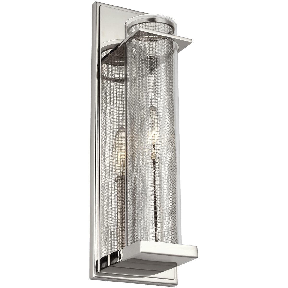 Luminaire de vanité Silo - Nickel poli by Visual Comfort Studio | Luminaires & cie