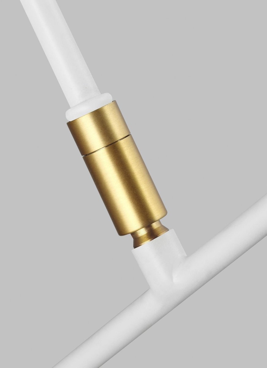 Luminaire de vanité Simon - Blanc mat by Visual Comfort Studio | Luminaires & cie