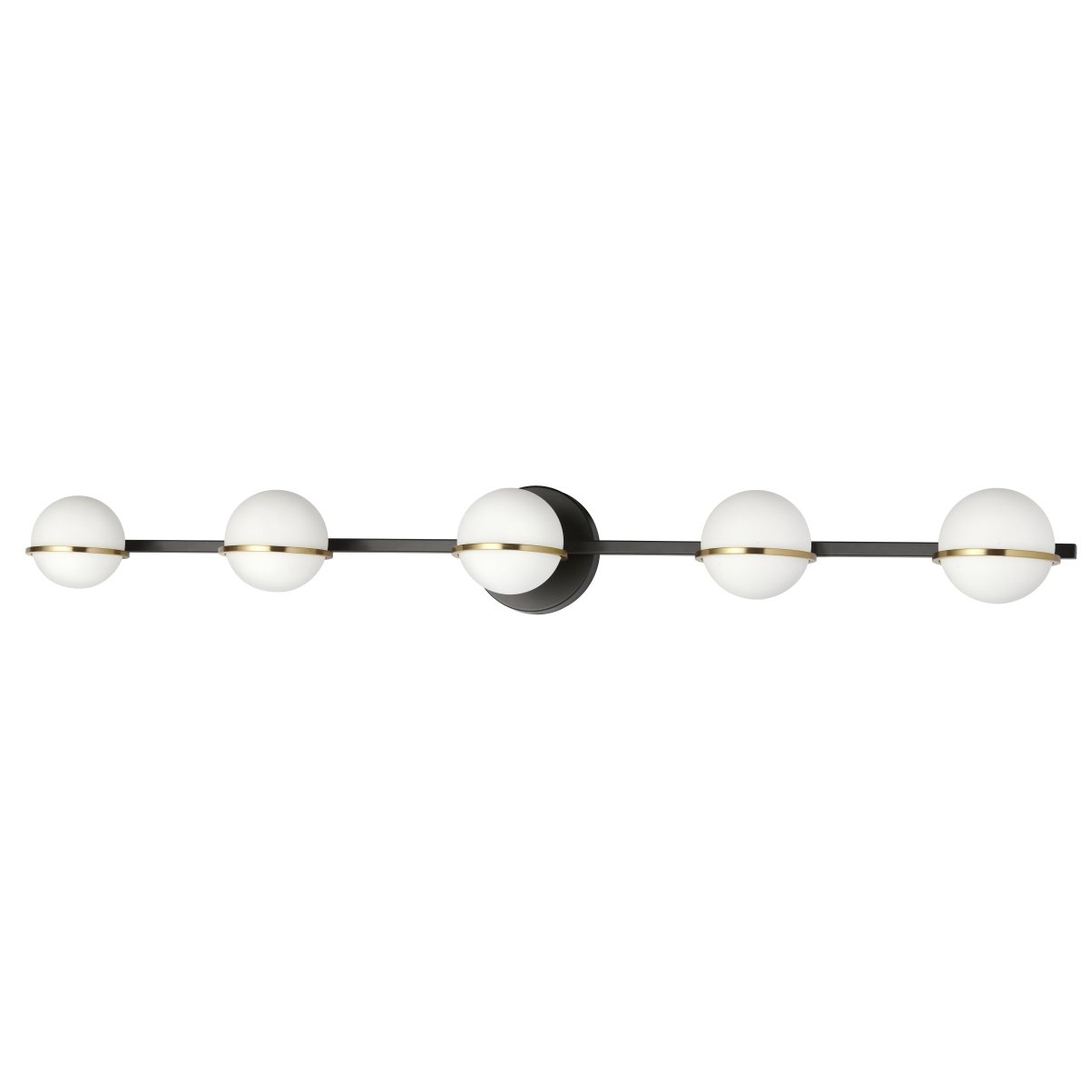 Luminaire de vanité Sofia - Noir mat 41" by Dainolite | Luminaires & cie