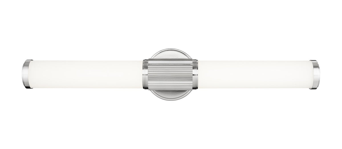 Barre d'éclairage de salle de bain Solange Nickel brossé, 25 1/2" – vue 3