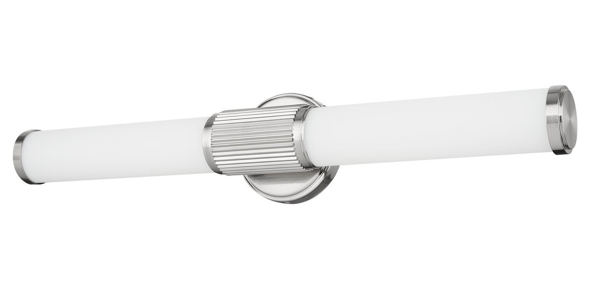 Barre d'éclairage de salle de bain Solange Nickel brossé, 25 1/2" – vue 4
