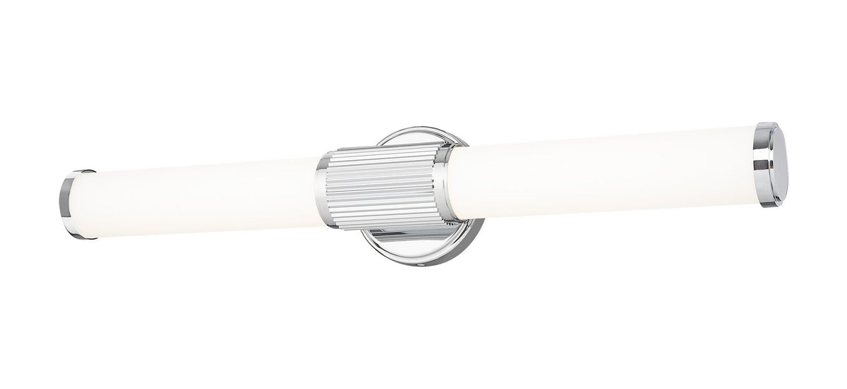 Barre d'éclairage de salle de bain Solange Chrome, 25 1/2" – vue 2