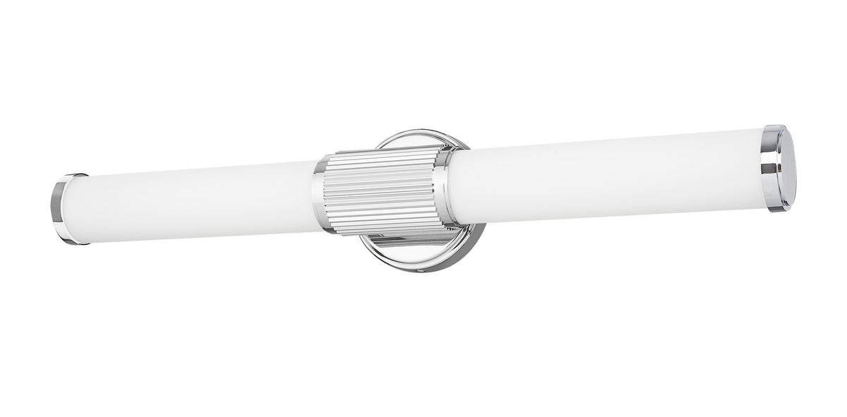 Barre d'éclairage de salle de bain Solange Chrome, 25 1/2" – vue 4