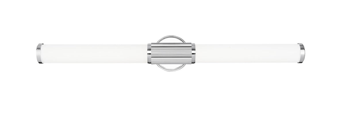Barre d'éclairage de salle de bain Solange Chrome, 32 1/2" – vue 3
