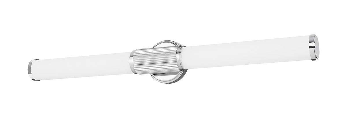 Barre d'éclairage de salle de bain Solange Chrome, 32 1/2" – vue 4