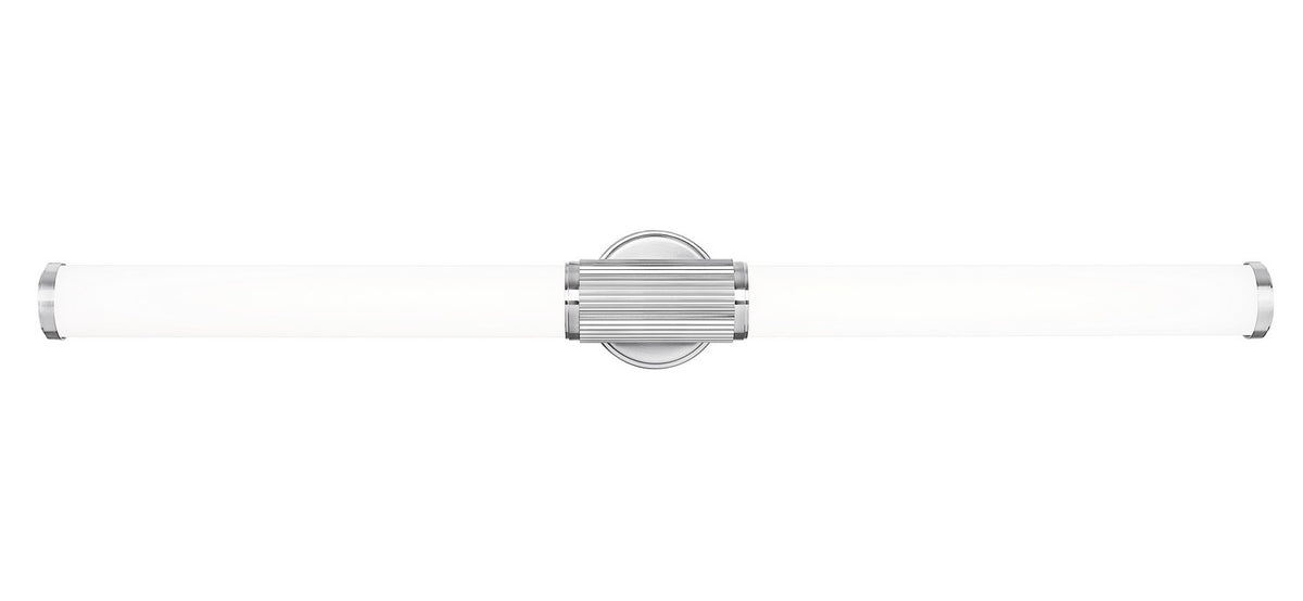 Barre d'éclairage de salle de bain Solange Nickel brossé, 40 1/2" – vue 3