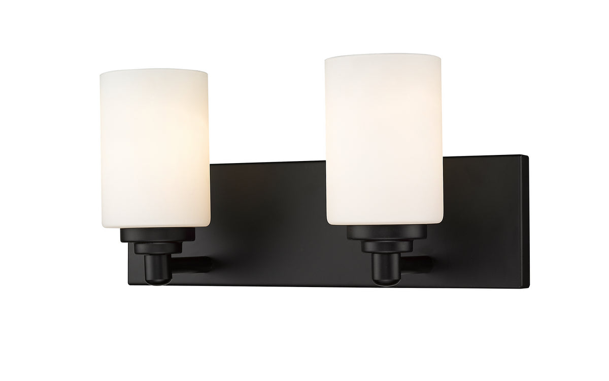 Luminaire de vanité Soledad Noir mat, 16 1/4" – Z-Lite