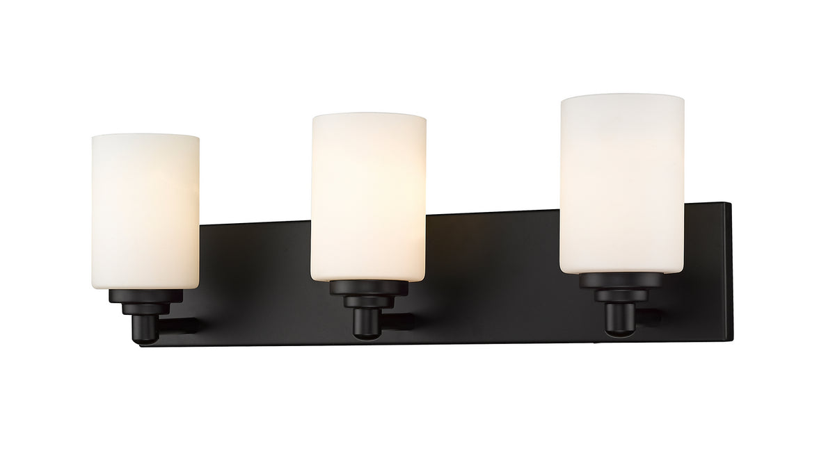 Luminaire de vanité Soledad Noir mat, 23" – Z-Lite