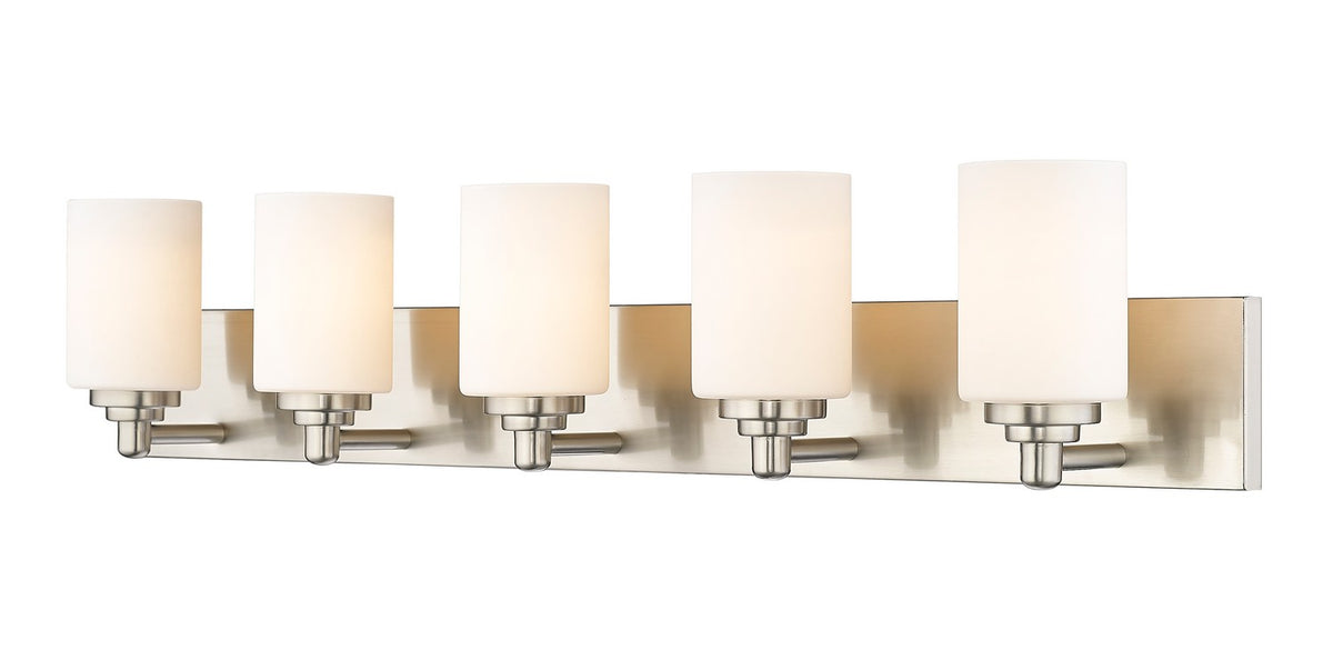 Luminaire de vanité Soledad Nickel brossé, 38 3/4" – Z-Lite