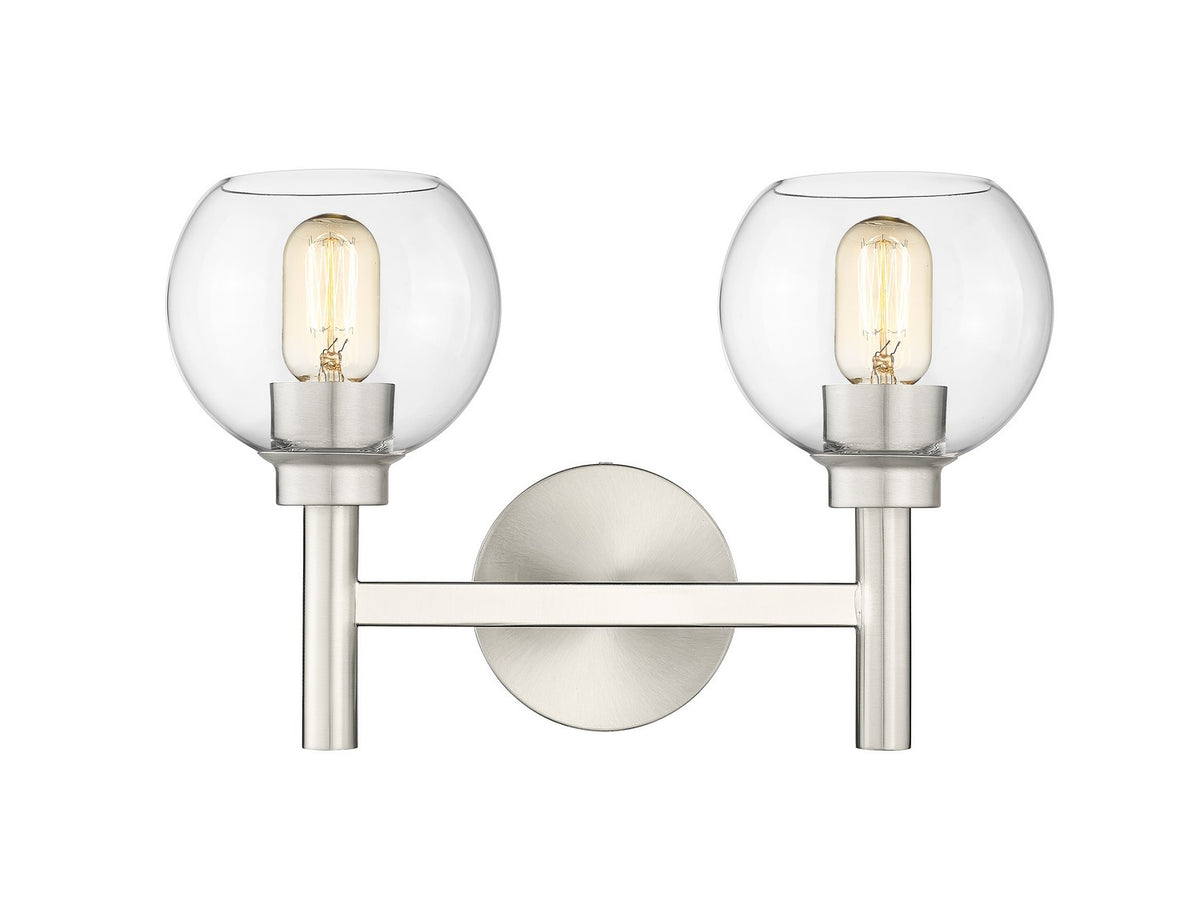 Luminaire de vanité Sutton Nickel brossé, 15 3/4" – vue 3