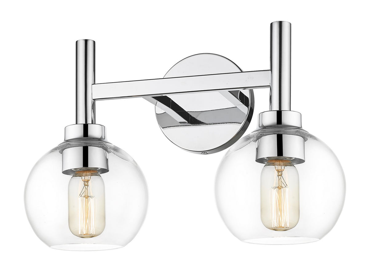 Luminaire de vanité Sutton Chrome, 15 3/4" – vue 2
