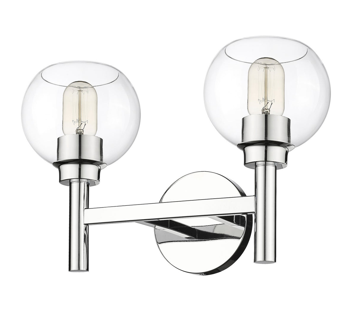 Luminaire de vanité Sutton Chrome, 15 3/4" – vue 4