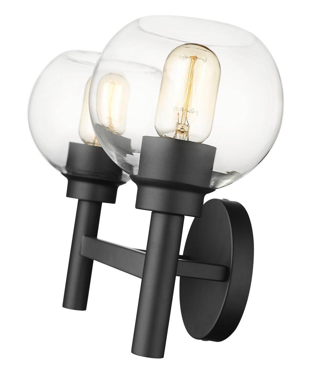 Luminaire de vanité Sutton Noir mat, 15 3/4" – vue 5