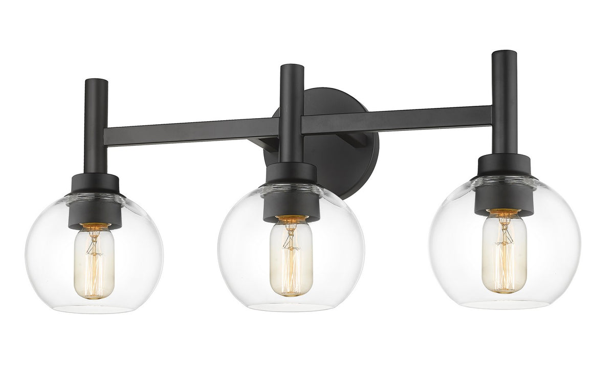 Luminaire de vanité Sutton Noir mat, 23 3/4" – vue 3