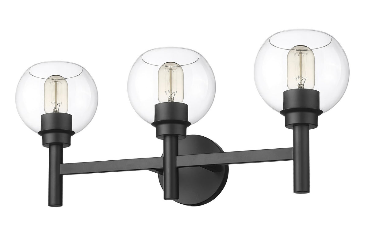 Luminaire de vanité Sutton Noir mat, 23 3/4" – vue 4
