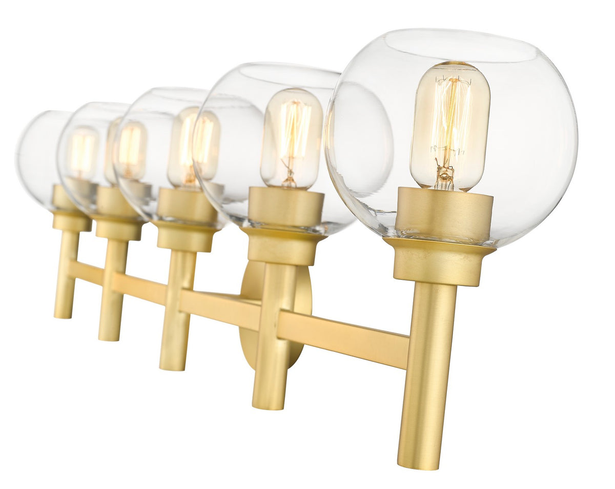 Luminaire de vanité Sutton Or brossé, 39 1/2" – vue 5