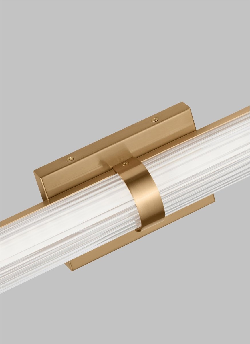 Luminaire de vanité Syden - Laiton satiné 19" by Visual Comfort Studio | Luminaires & cie