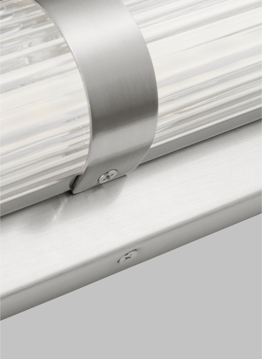 Luminaire de vanité Syden - Nickel brossé 19" by Visual Comfort Studio | Luminaires & cie