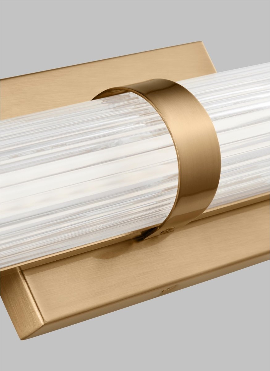 Luminaire de vanité Syden - Laiton satiné 36" by Visual Comfort Studio | Luminaires & cie