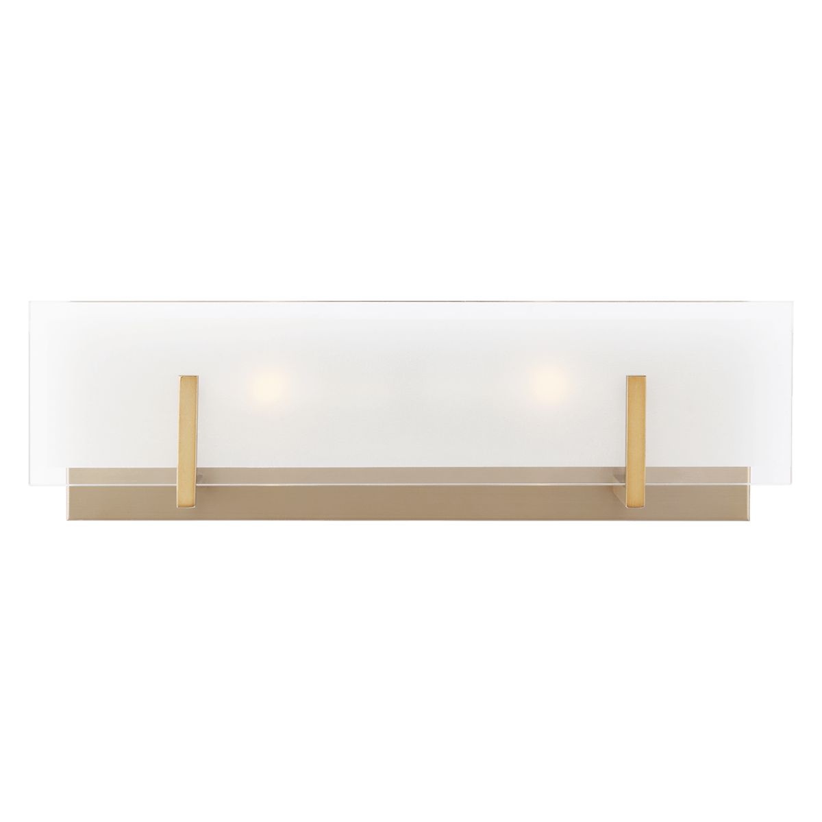 Luminaire de vanité Syll - Laiton satiné 18" Ampoules non - incluses by Visual Comfort Studio | Luminaires & cie