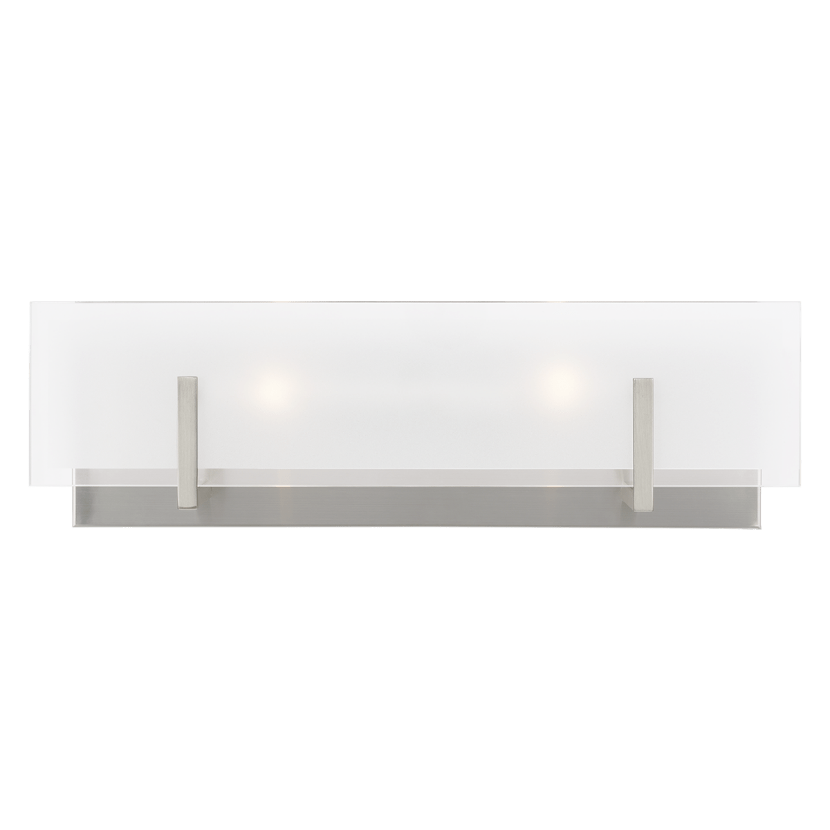 Luminaire de vanité Syll - Nickel brossé 18" Ampoules non - incluses by Visual Comfort Studio | Luminaires & cie