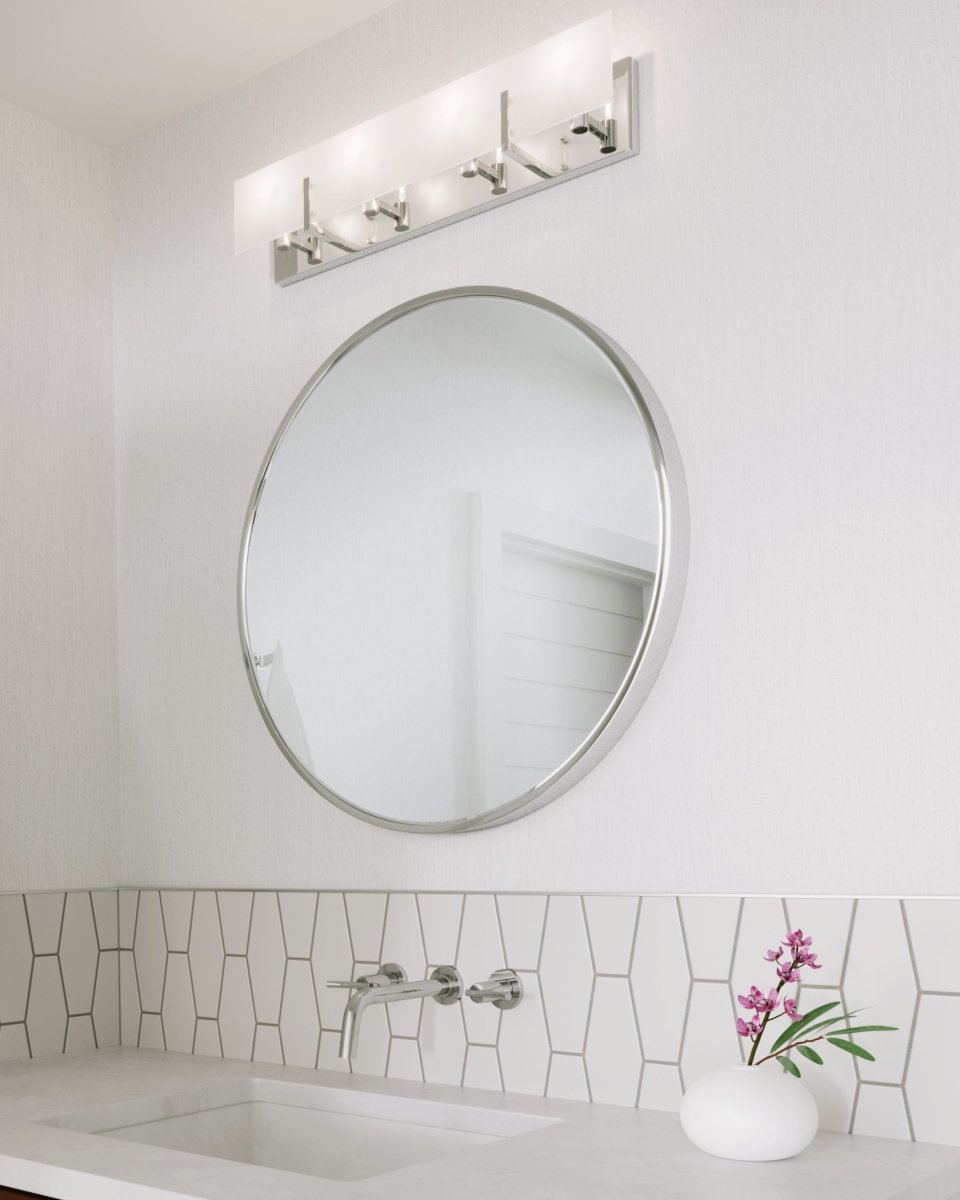 Luminaire de vanité Syll - Chrome 26" Ampoules non - incluses by Visual Comfort Studio | Luminaires & cie