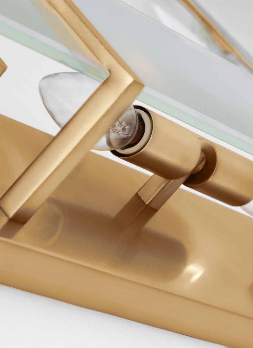 Luminaire de vanité Syll - Laiton satiné 26" Ampoules non - incluses by Visual Comfort Studio | Luminaires & cie