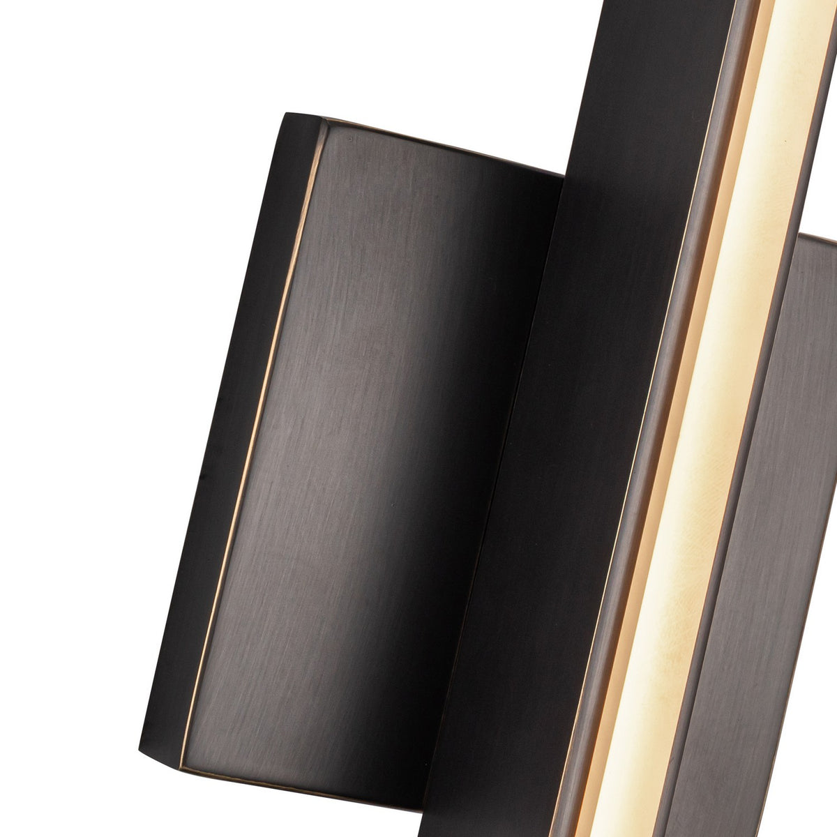 Barre d'éclairage de salle de bain Tachi Bronze urbain – vue 3