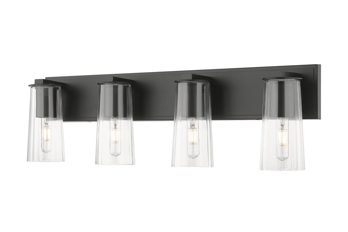 Luminaire de vanité Titus Noir mat, 32" – Z-Lite