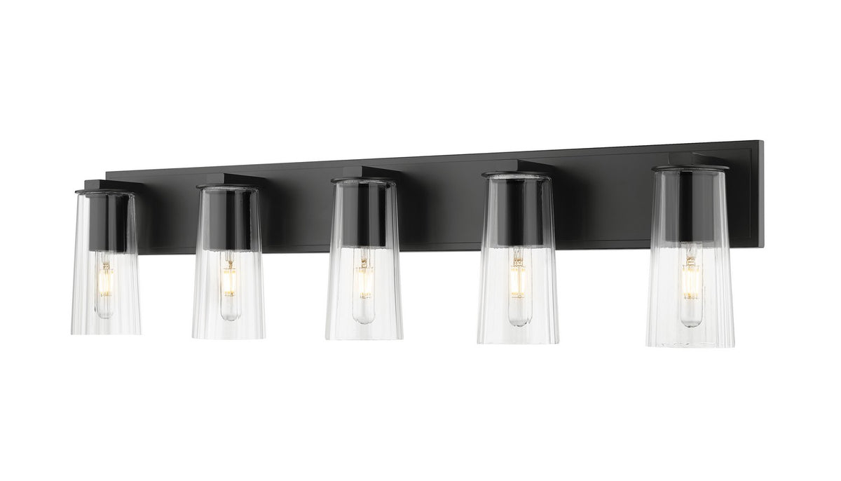 Luminaire de vanité Titus Noir mat, 40" – Z-Lite