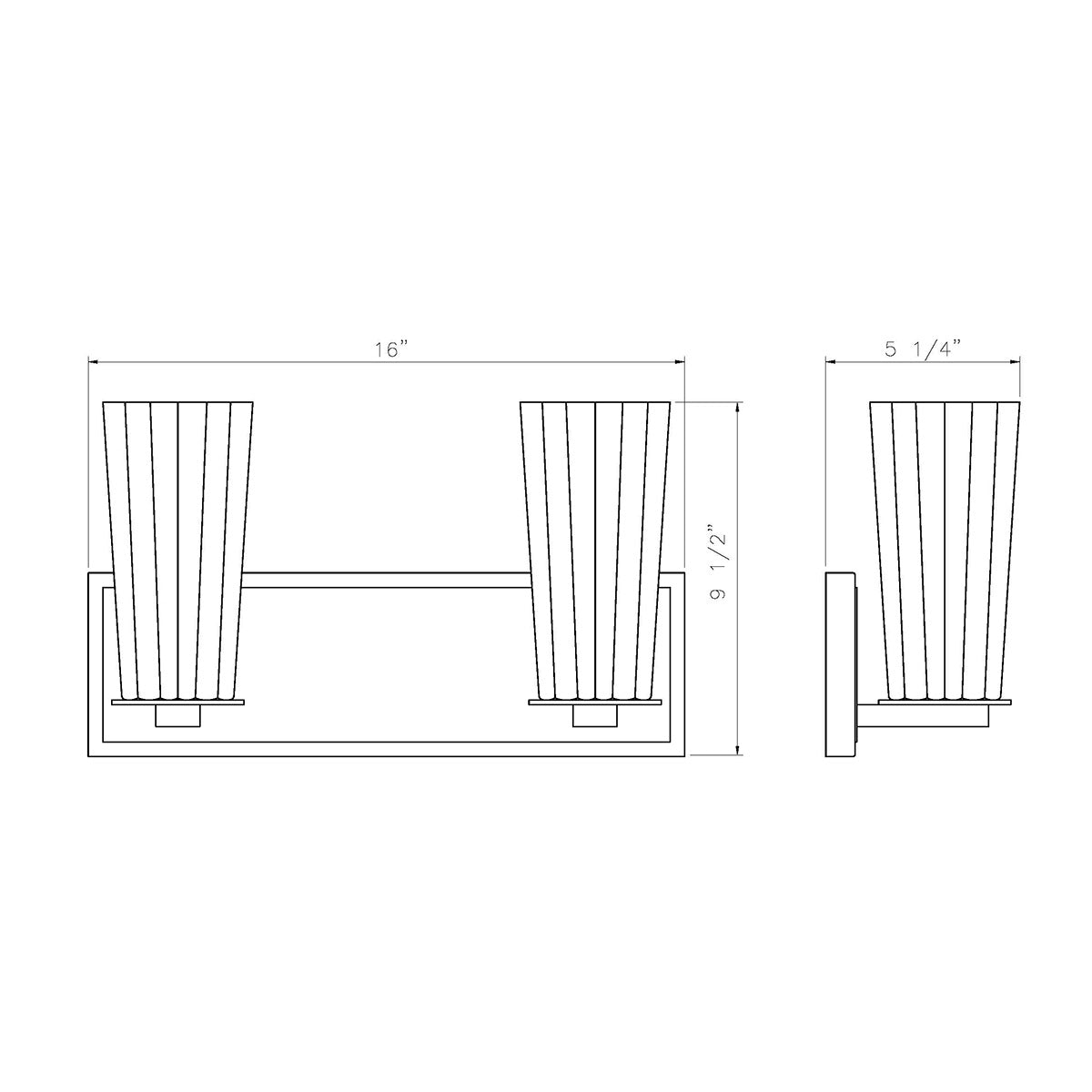 Luminaire de vanité Titus