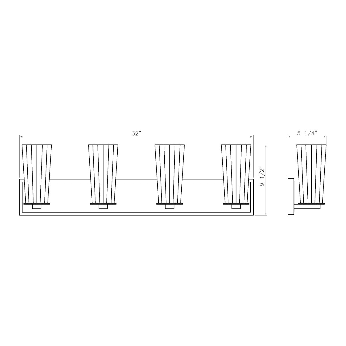 Luminaire de vanité Titus