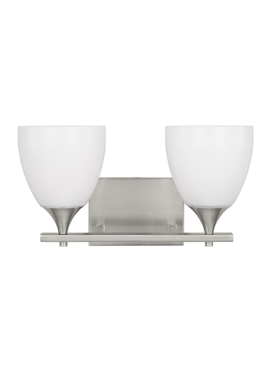 Luminaire de vanité Toffino - Acier brossé 16" by Visual Comfort Studio | Luminaires & cie