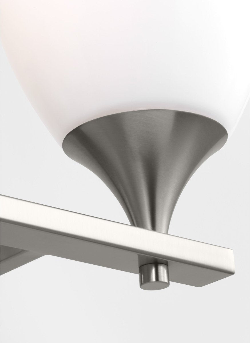 Luminaire de vanité Toffino - Acier brossé 16" by Visual Comfort Studio | Luminaires & cie