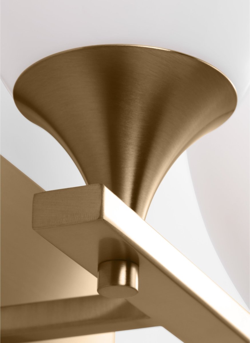 Luminaire de vanité Toffino - Laiton satiné 16" by Visual Comfort Studio | Luminaires & cie