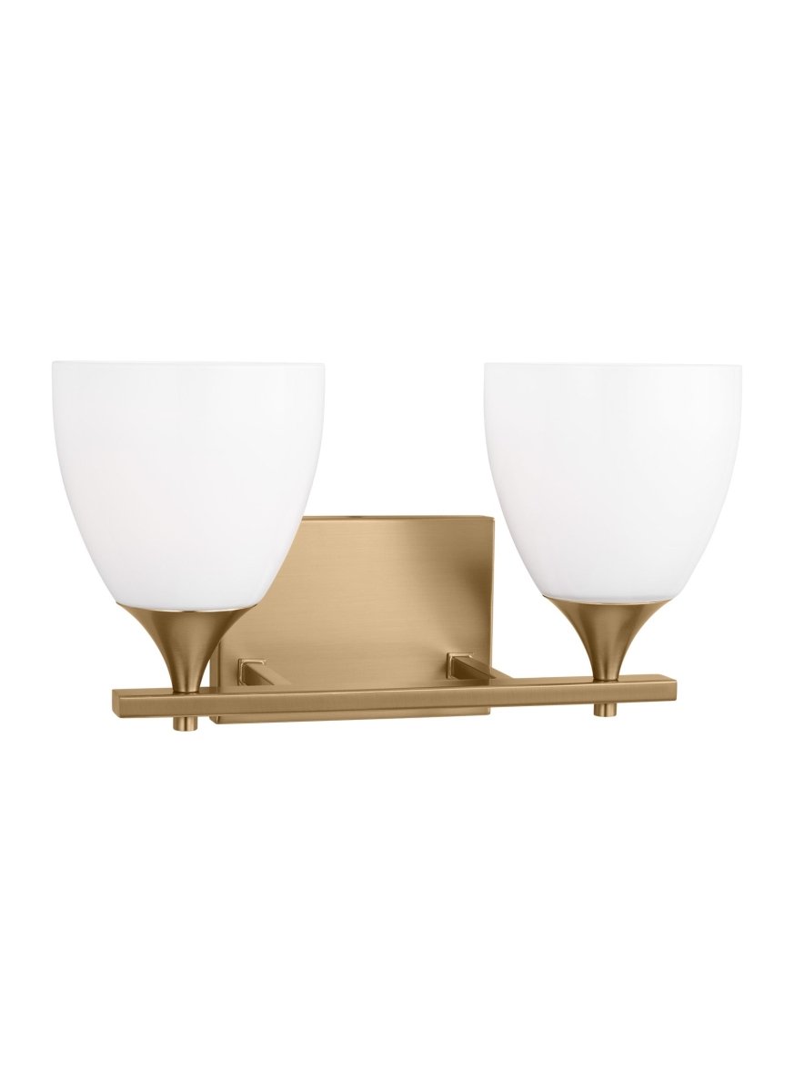 Luminaire de vanité Toffino - Laiton satiné 16" by Visual Comfort Studio | Luminaires & cie