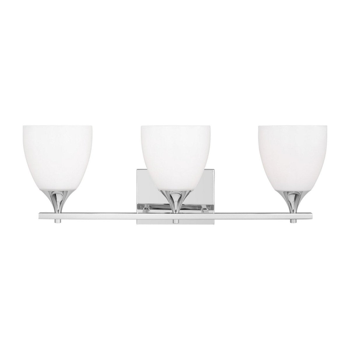 Luminaire de vanité Toffino - Chrome Opalin 26" by Visual Comfort Studio | Luminaires & cie