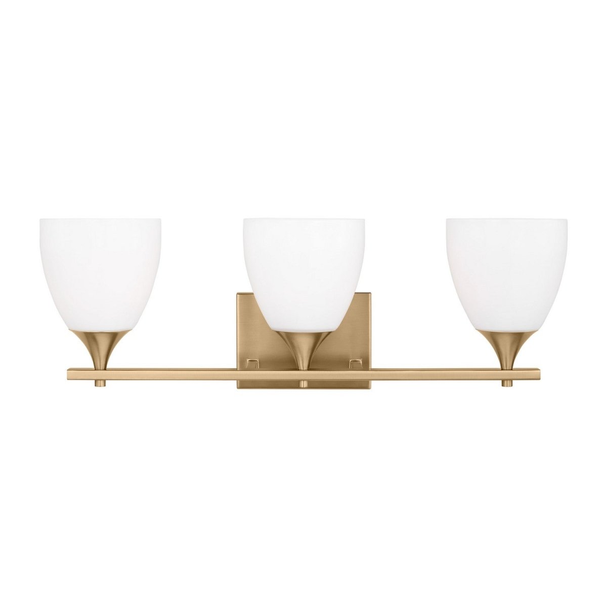 Luminaire de vanité Toffino - Laiton satiné Opalin 26" by Visual Comfort Studio | Luminaires & cie