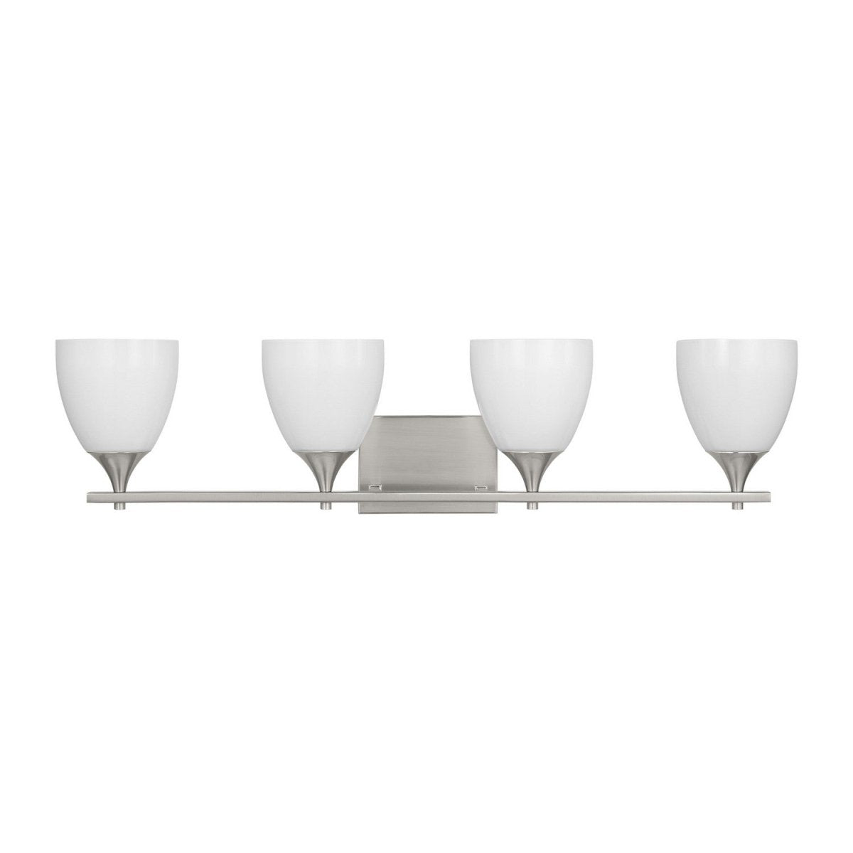 Luminaire de vanité Toffino - Laiton satiné Verre craquelé transparent 36" by Visual Comfort Studio | Luminaires & cie