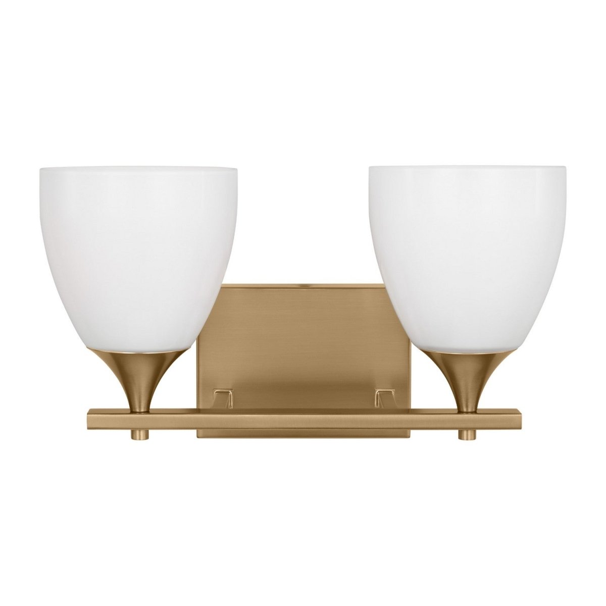 Luminaire de vanité Toffino - Laiton satiné Verre craquelé transparent 36" by Visual Comfort Studio | Luminaires & cie