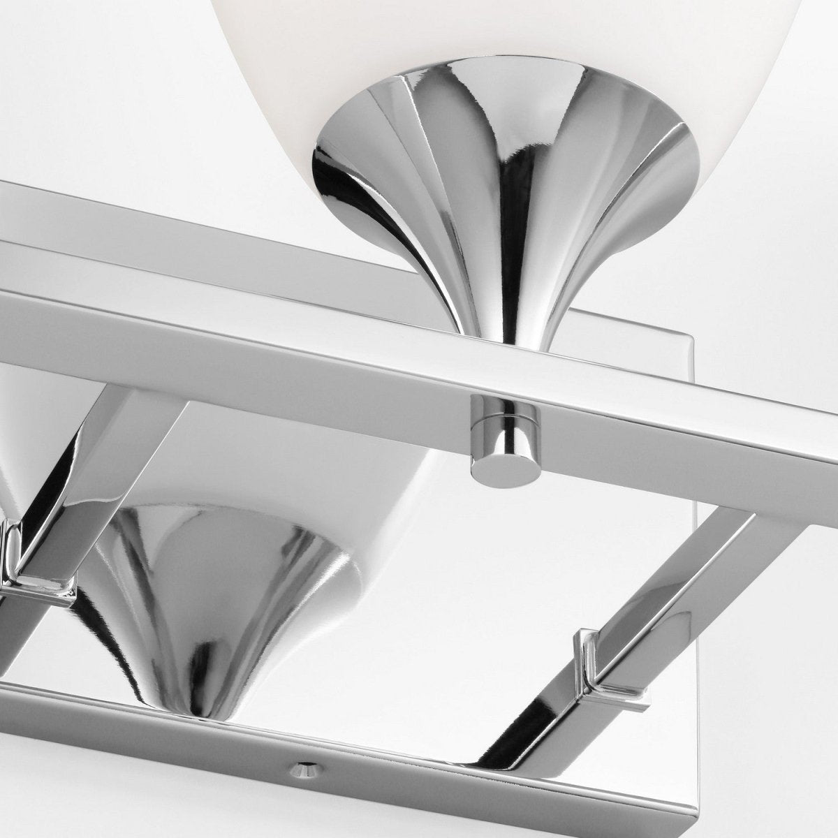 Luminaire de vanité Toffino - Laiton satiné Verre craquelé transparent 36" by Visual Comfort Studio | Luminaires & cie