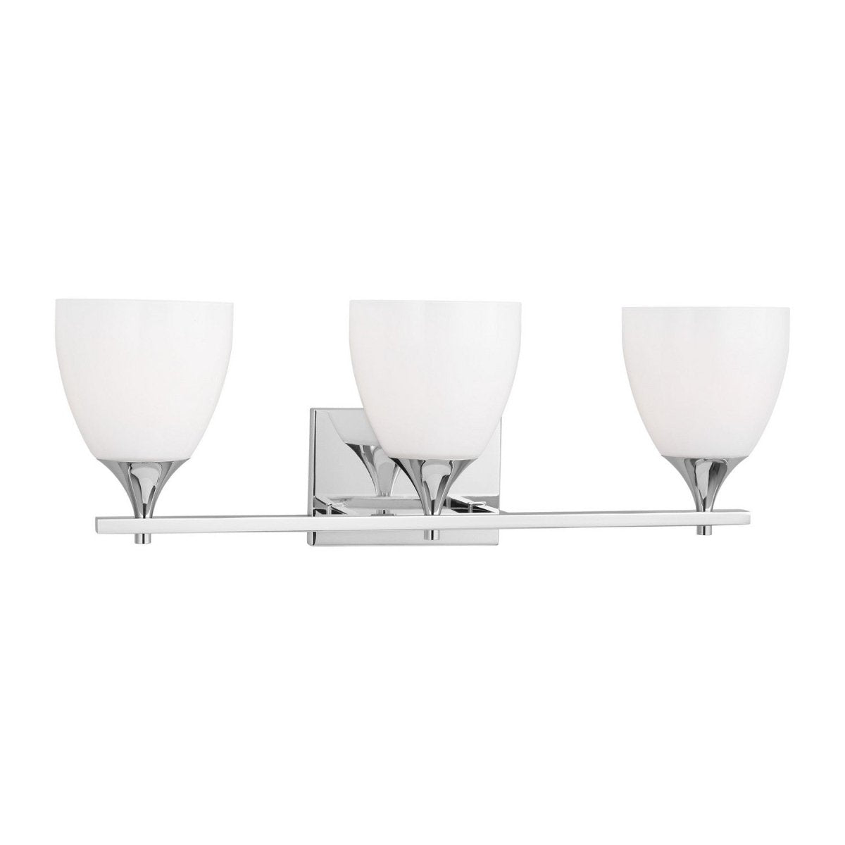 Luminaire de vanité Toffino - Laiton satiné Verre craquelé transparent 36" by Visual Comfort Studio | Luminaires & cie