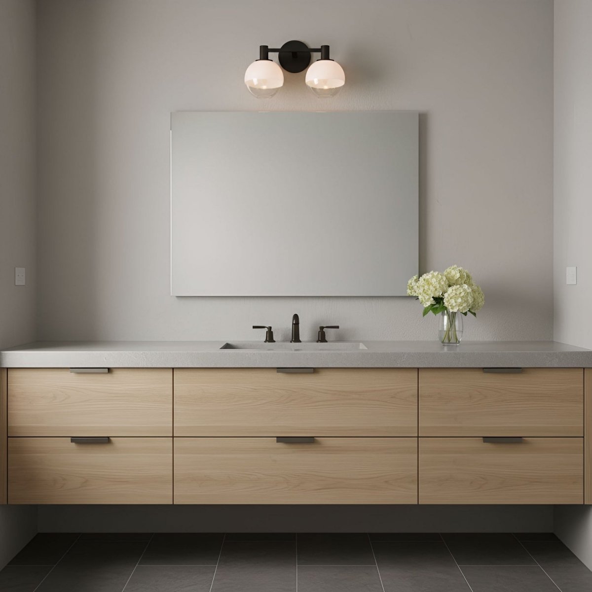 Luminaire de vanité Torian - Laiton bruni 15 3/8" by Visual Comfort Studio | Luminaires & cie
