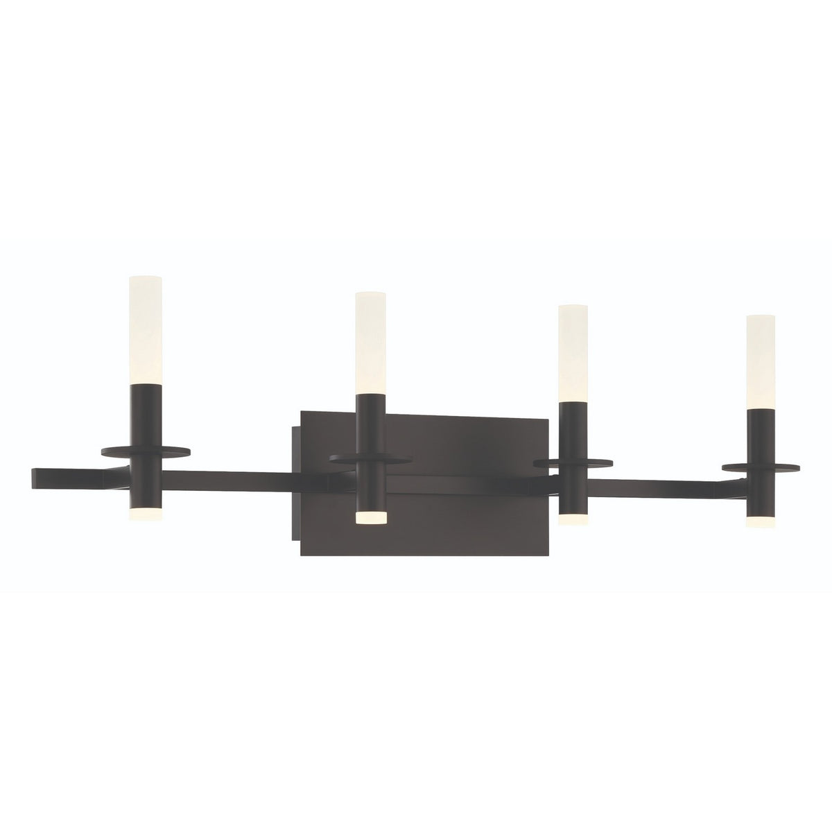 Luminaire de vanité Torna Noir mat, 35 1/2" – vue 2